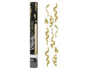 konfetti pneumatyczne B&C serpentyny, złote / 40 cm JC-KPSZ40