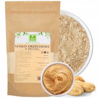 MASŁO ORZECHOWE W PROSZKU 250g pasta orzechowa naturalna peanut powder