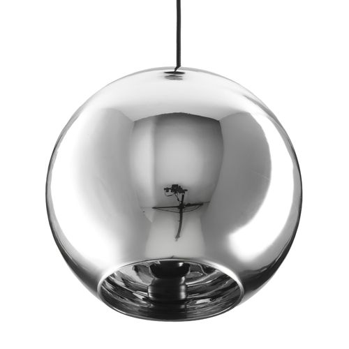 Lampa wisząca MIRROR GLOW - M chrom 30 cm na Arena.pl
