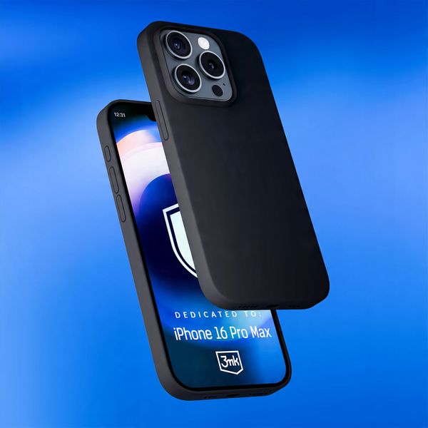 Etui na Apple iPhone 16 Pro Max - 3mk HARDY Silicone MagCase Graphite zdjęcie 13