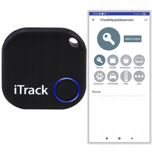 iTrack1 Lokalizator Bluetooth 5.0 Brelok Kluczy Portfela Alarm na PREZENT na Arena.pl
