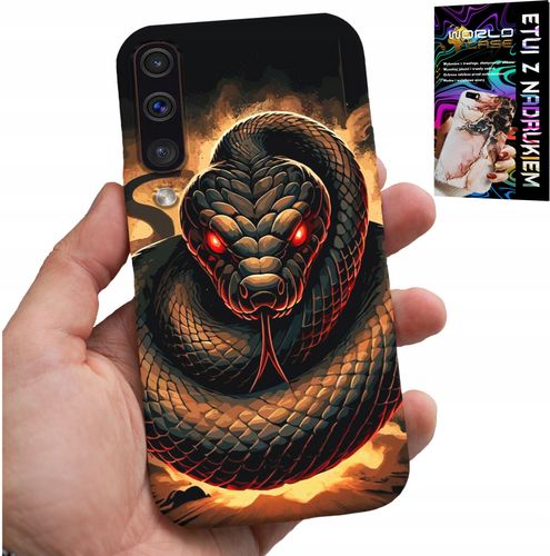 ETUI DO SAMSUNG GALAXY A70 - WĄŻ, WĘŻE KOBRA GRZECHOTNIK CASE + FOLIA na Arena.pl