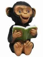 Małpa figurka ogrodowa dekoracja 15cm