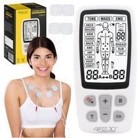 ELEKTROSTYMULATOR MASAŻ MIĘŚNI STYMULACJA ELEKTROTERAPIA TENS EMS