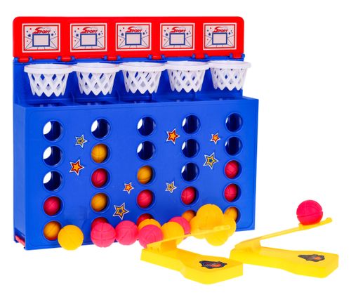 Logiczna Gra Zręcznościowa "Koszykówka - 4 W Rzędzie" na Arena.pl