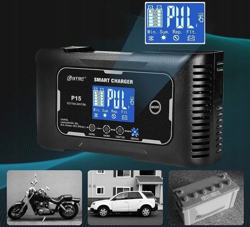 PROSTOWNIK DO AKUMULATORA AUTOMATYCZNY SMART 12/24V ŁADOWARKA na Arena.pl