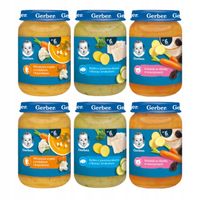 Obiadek Gerber dla niemowląt po 6. miesiącu 6x190 g