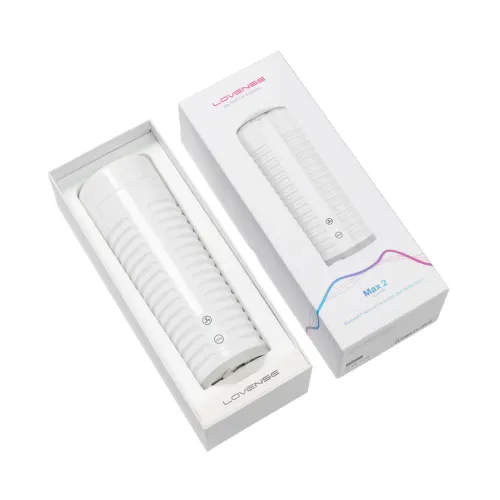 lovense max 2 - interaktywna maszyna intymna sterowana aplikacją, biały na Arena.pl