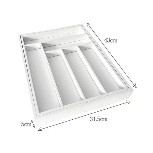 wkład bambusowy do szuflady kinghoff kh-1748 biały na Arena.pl