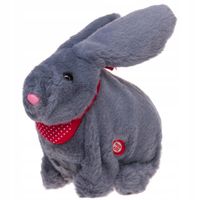 INTERAKTYWNA MASKOTKA ZAJĄC KRÓLIK ŚWIECI SKACZE