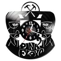 Zegar ścienny z płyty winylowej Pink Floyd 43.14