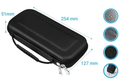 ETUI FUTERAŁ WZMOCNIONY DO NINTENDO SWITCH OLED + SZKŁO HARTOWANE HEG-001 na Arena.pl