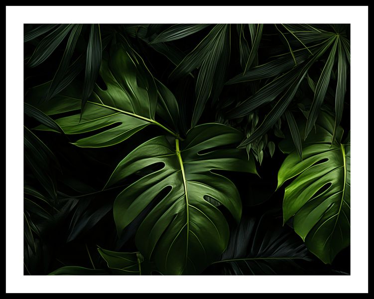 Plakat 65x50cm Zielony Szept zdjęcie 3