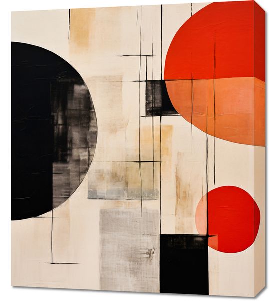 Obraz 60x70cm Abstrakcyjna Symetria zdjęcie 1