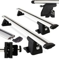 Uniwersalny bagażnik bazowy na punkty montażowe AMOS C-15 PLUS Belki Aluminiowe Dynamic 165cm