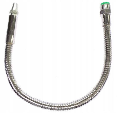 WĘŻYK PRZEWÓD DO CHŁODZIWA METALOWY WYLEWKA Z ZAWORKIEM 50cm GWINT 1/2 na Arena.pl