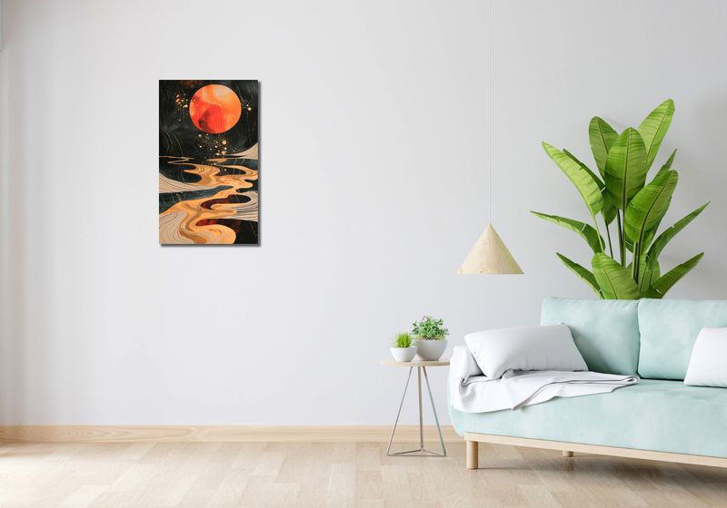 Obraz 40x70cm Planetarny Taniec zdjęcie 2