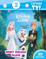 1, 2, 3, Czytasz Ty! Poziom 2. Nowy Kolega Olafa. Disney Kraina Lodu