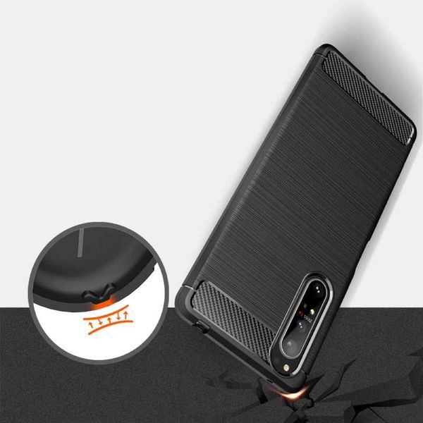 Spacecase Carbon Sony Xperia 5 Ii zdjęcie 5
