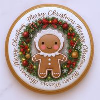 CIASTKO LUKROWANE MAMIK FAMILY BABY ROZ.L KOŁO RĘCZNIE ROBIONE