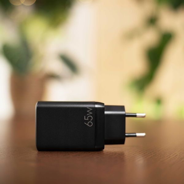 Spacecase Usb Charger 65W Gan Sc008B Black zdjęcie 7