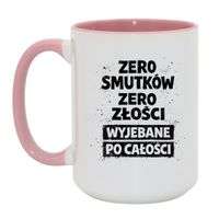 Duży Biało-Różowy 450 ml