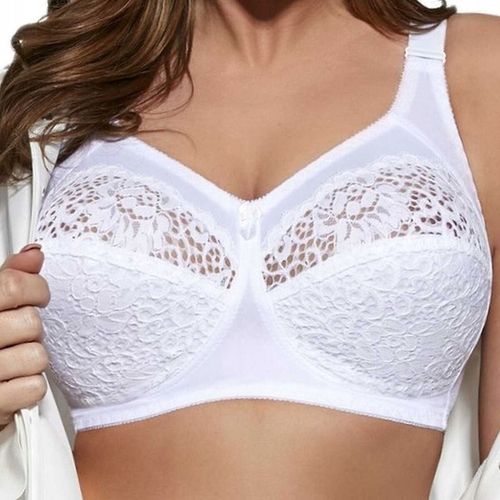 Viki Biustonosz miękki bez fiszbin stanik soft Krystyna 579 biały 85C na Arena.pl