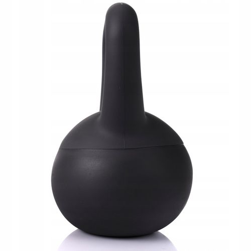 Hantla do Ćwiczeń FIZYO Ciężarek Odważnik Kula Kettlebell Miękki Czarny 4kg na Arena.pl
