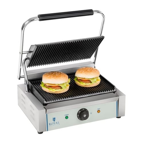 grill kontaktowy dwustronny ryflowany panini na Arena.pl