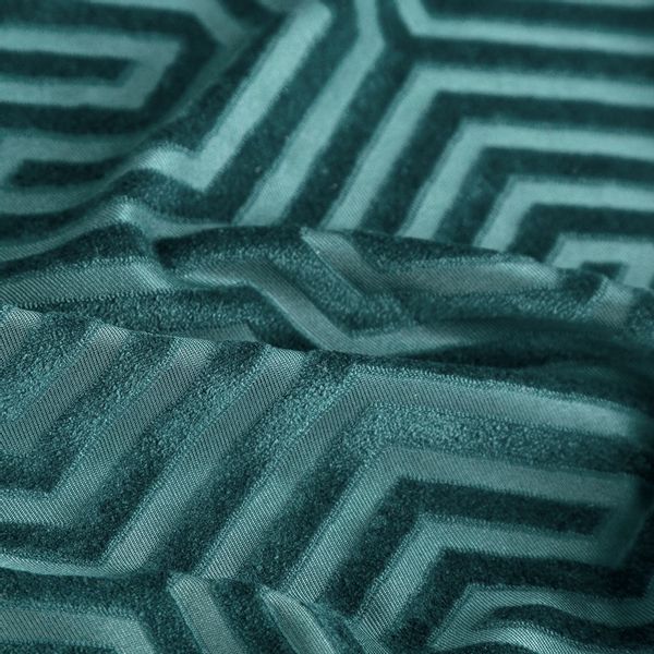 Zasłona gotowa na przelotkach INGA 140x250 Pierre Cardin turkusowa zdjęcie 7