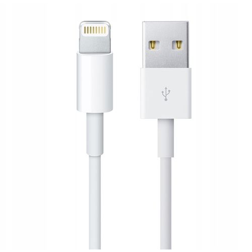 kabel 2m lightning do usb-a usb do apple iphone, ipad, ipod box biały na Arena.pl