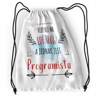 Plecak Programisty Sportowy Szkolny Worek Torba Z Nadrukiem Ze Zdjęciem