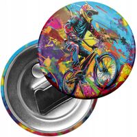 Magnes na lodówkę z otwieraczem ROWER BMX MTB SPORT