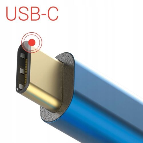 Kabel HAMA Ładujący/data Reflected USB-C - 1.5m Niebieski na Arena.pl