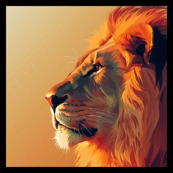 Plakat 40x40cm Król zdjęcie 2