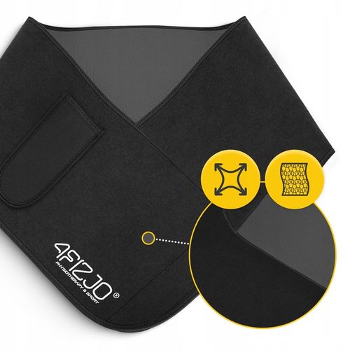 PAS NEOPRENOWY ODCHUDZAJĄCY GORSET MODELUJĄCY BRZUCH WYSZCZUPLAJĄCY na Arena.pl