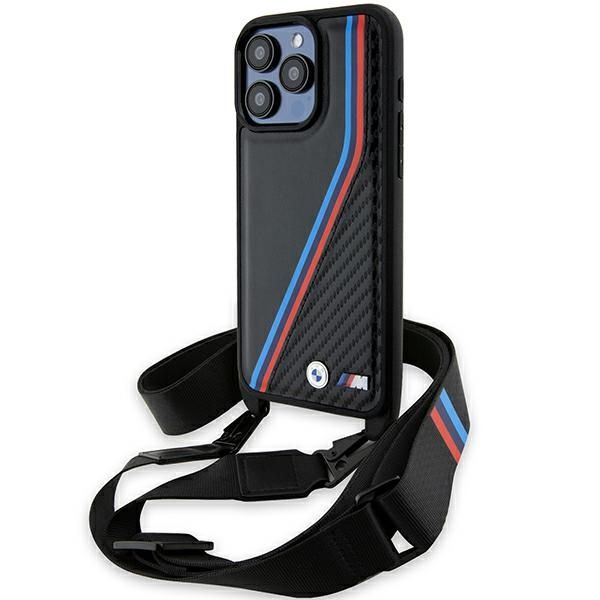 Etui BMW do iPhone 15 Pro 6,1"", Czarny zdjęcie 1