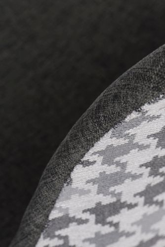 Krzesło p016w pattern szar-pepitka/black na Arena.pl