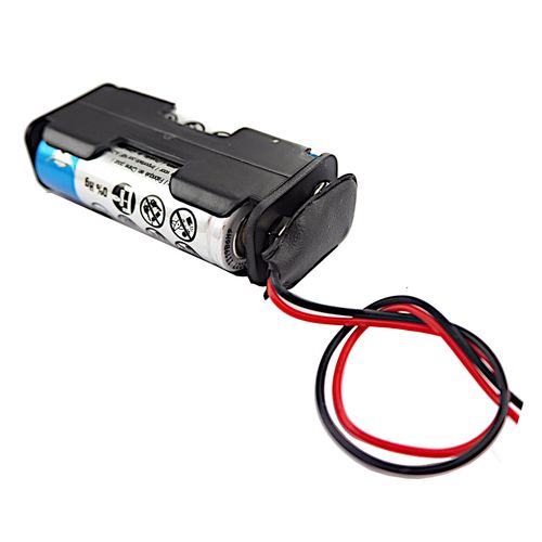 Koszyk obudowa na baterie 2xAA R6 paluszek z wyjściem na zatrzask 9V 6F22 na Arena.pl