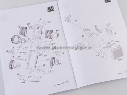SSM MAZ-5551 Dumper Truck (later version) (model kit) na Arena.pl