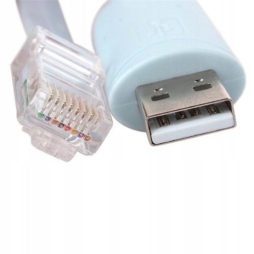 KABEL KONSOLOWY USB 2.0 RS232 WIN10 KONFIGURACJI URZĄDZEŃ CISCO RJ45 1,8m na Arena.pl