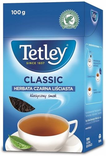 Herbata czarna ekspresowa Tetley 200 g na Arena.pl