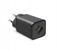 Ładowarka sieciowa SBS NanoTube GaN PD 1x USB-C / 1x USB-A 65W Czarna