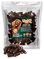 UNIQ PETS Przysmak dla psa z królika - rurki dentystyczne z królikiem 500g