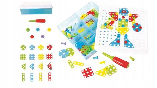 Zestaw konstrukcyjny Askato 180 elementów na Arena.pl