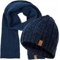 Zestaw męski czapka+szal H24010+H23010 Heyo