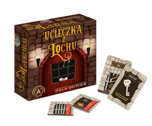 Prosta gra karciana dla dzieci i całych rodzin - Ucieczka z Lochu Alexander na Arena.pl