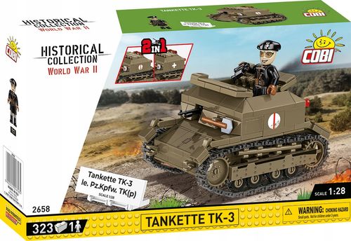 Tankietka TK-3 Historical Collection Cobi na Arena.pl