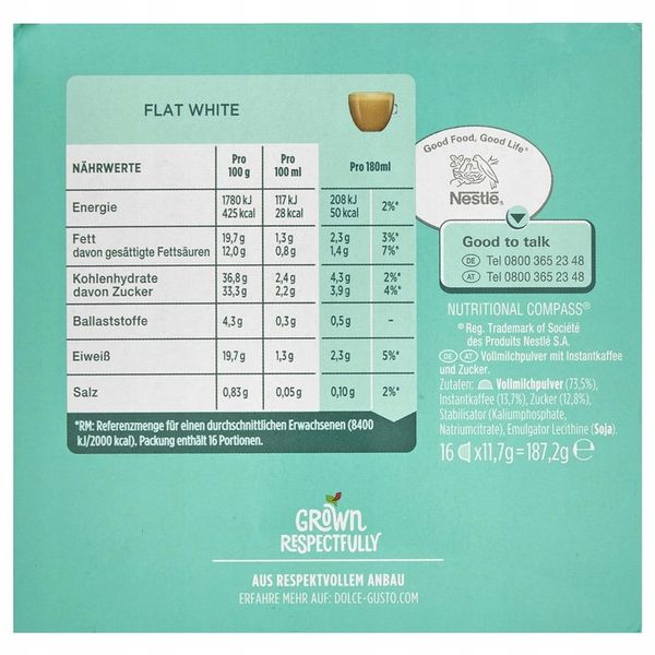 Kapsułki Nescafe Dolce Gusto Flat White 48 kaw zdjęcie 6