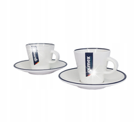 Zestaw filiżanek do espresso Linea Blue Gimex na kemping, do przyczepy